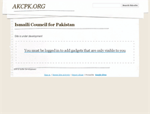 Tablet Screenshot of akcpk.org